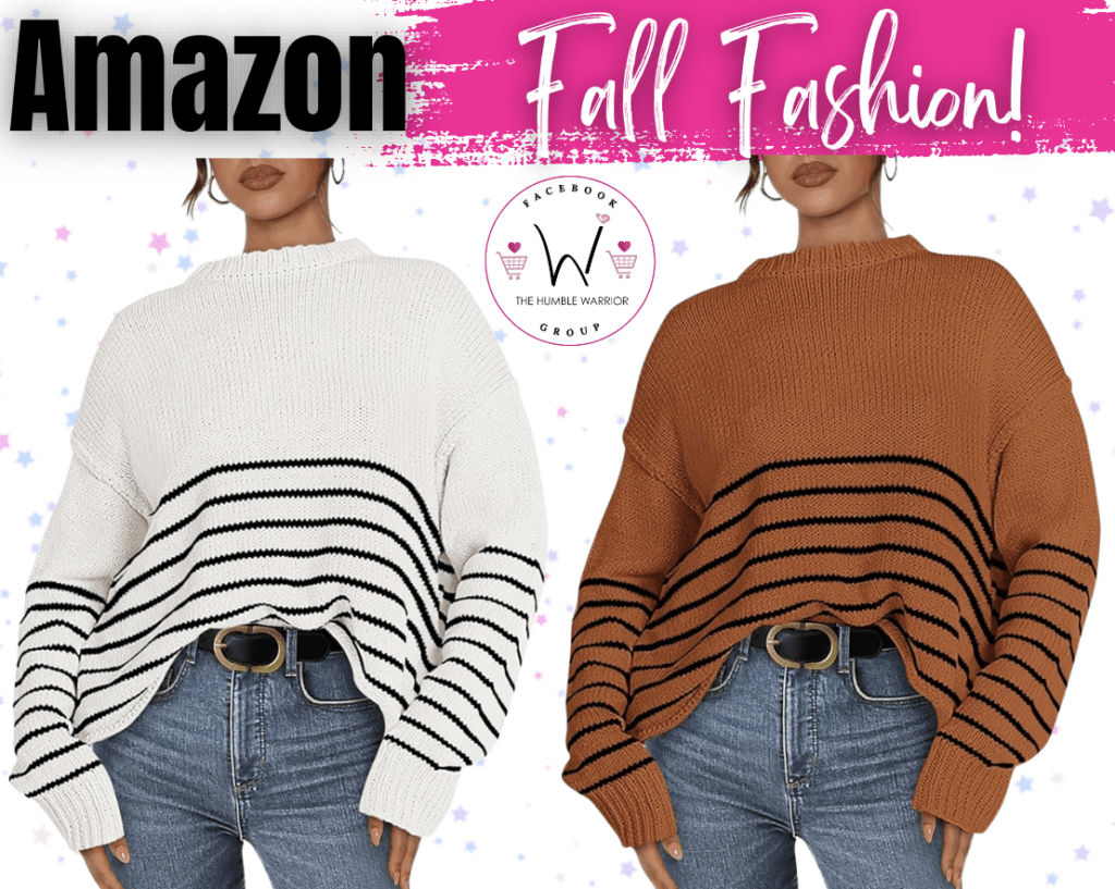 Kirundo Striped Pullover!